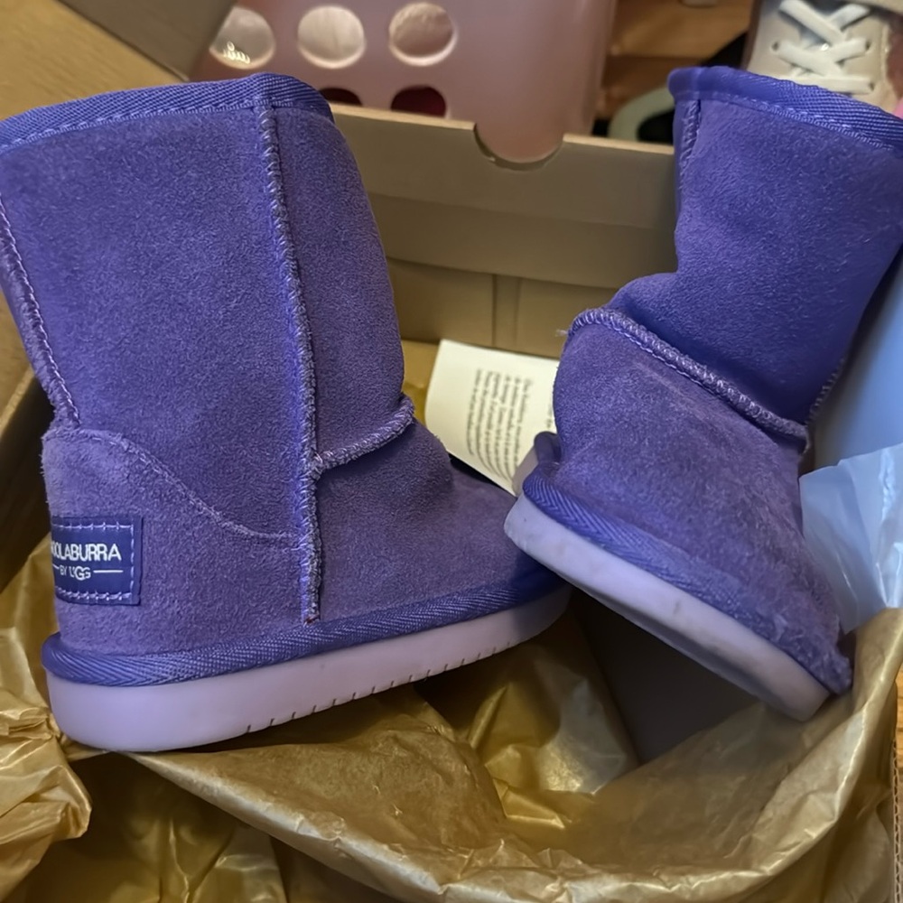 Purple toddler ugh boots